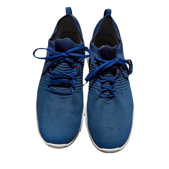FootJoy Shoes Mens 11.5 M Flex XP Blue White Spikeless Knit‎ Golf FJ Sneakers main image 4